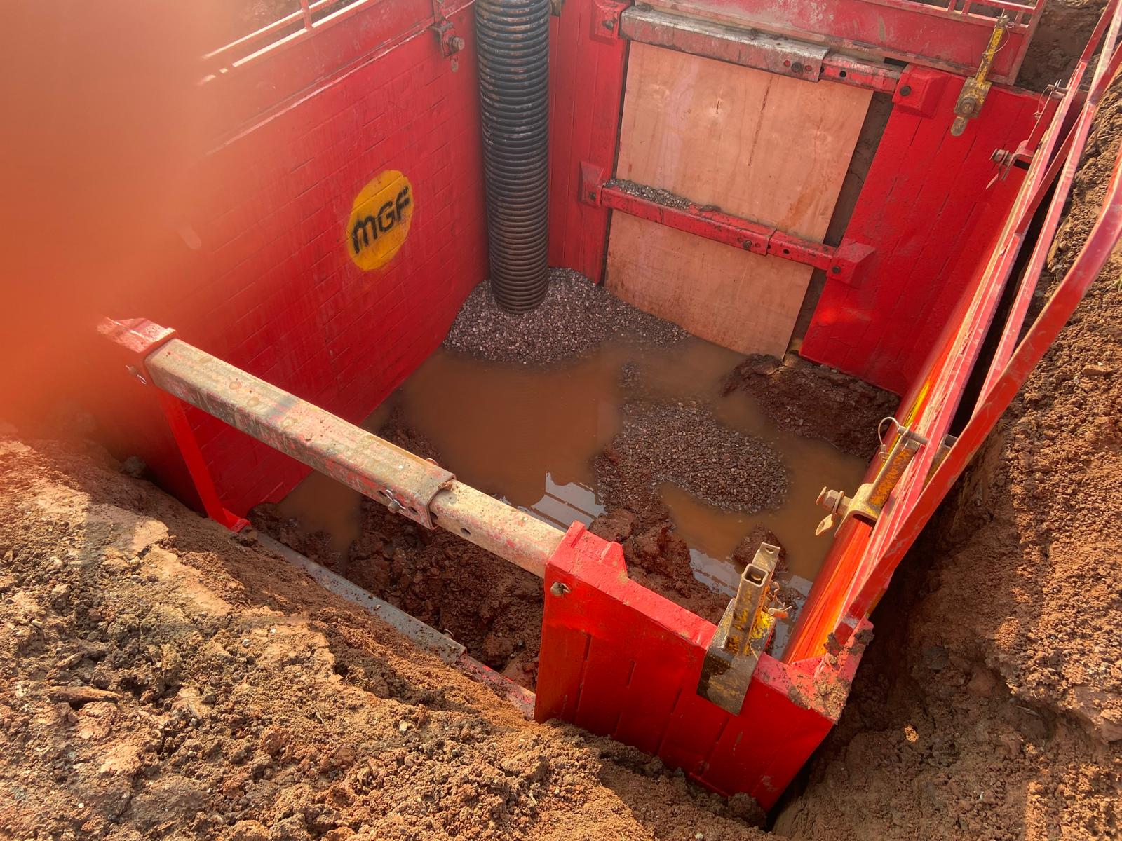 Site preparation work